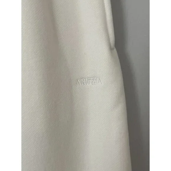 Aritzia Cozy Sweatfleece Mega Jogger Light Birch NWT - Picture 7 of 7